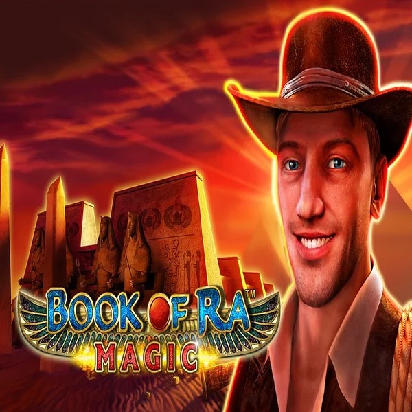 Book of Ra Magic slot icon by Greentube, available at Maria Casino